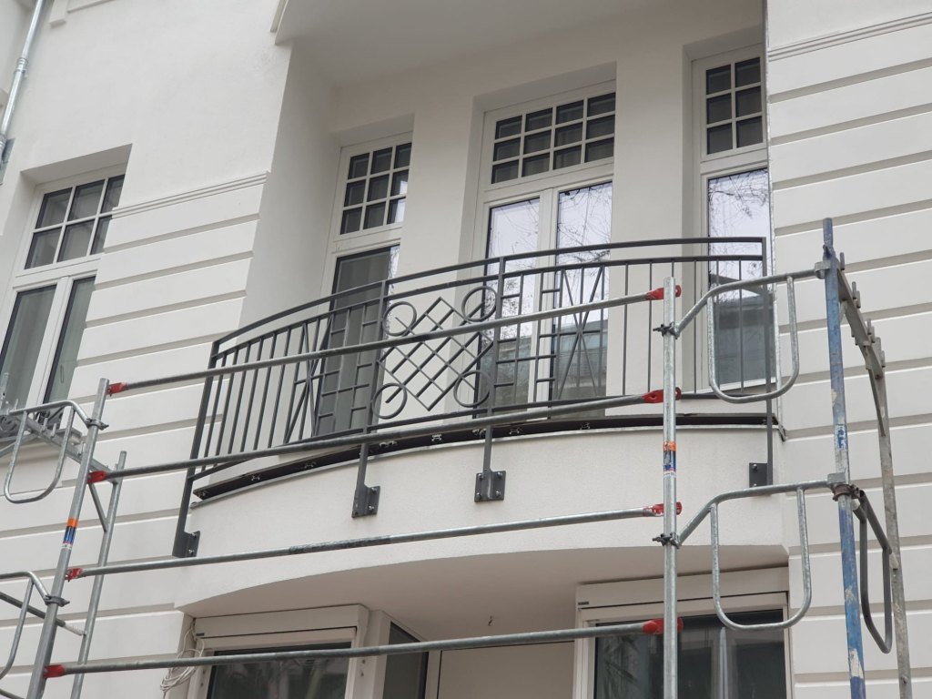 Geländer im historischen Stil, Giesebrechtstraße