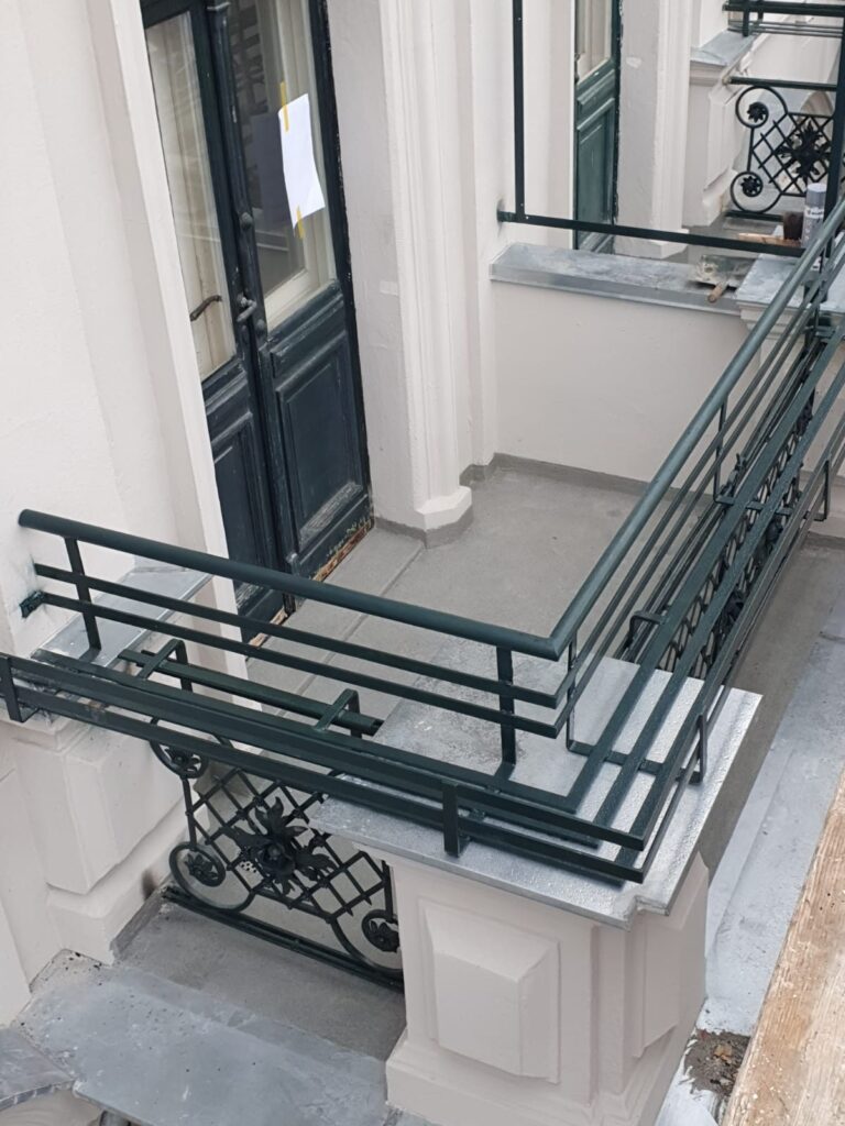 Historische Geländer Grunewaldstraße – bp Metallbau GmbH, Bild 1