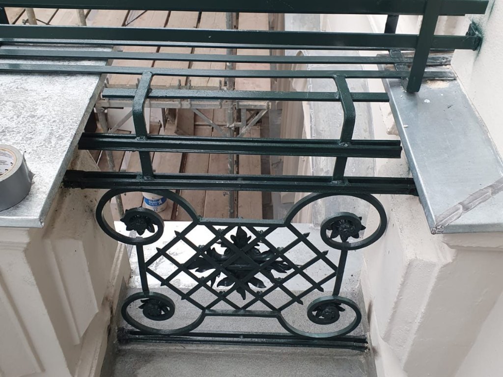 Historische Geländer Grunewaldstraße