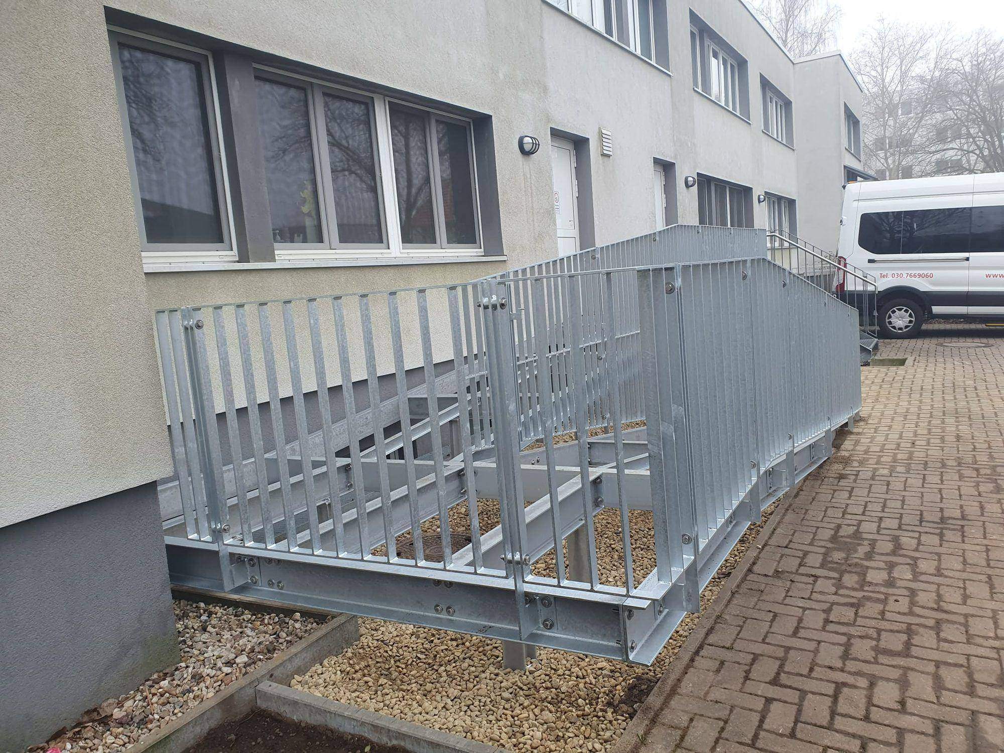 Rampe Hagenower Ring – bp Metallbau GmbH, Bild 2